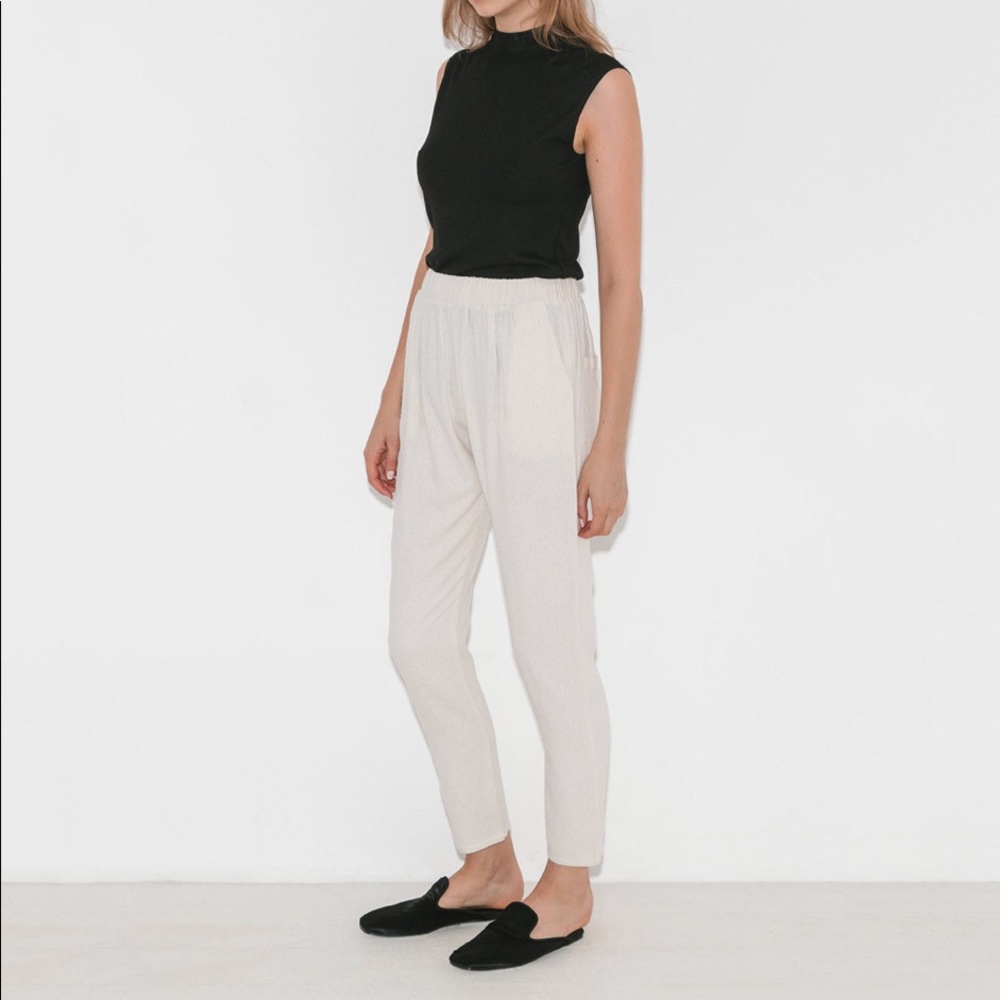 Ozma of California | Pleated Drape Pant